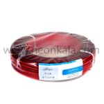 سیم نایلون باندی 1×2 دو رنگ مسی - cable cooper